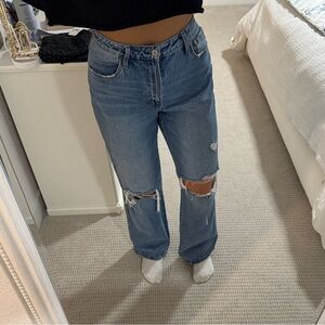 Vervet Denim: Women’s high rise classic straight leg jean